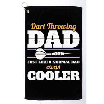 Dart Throwing Dad Dart Player Dart Club Father Darts Golf Towel