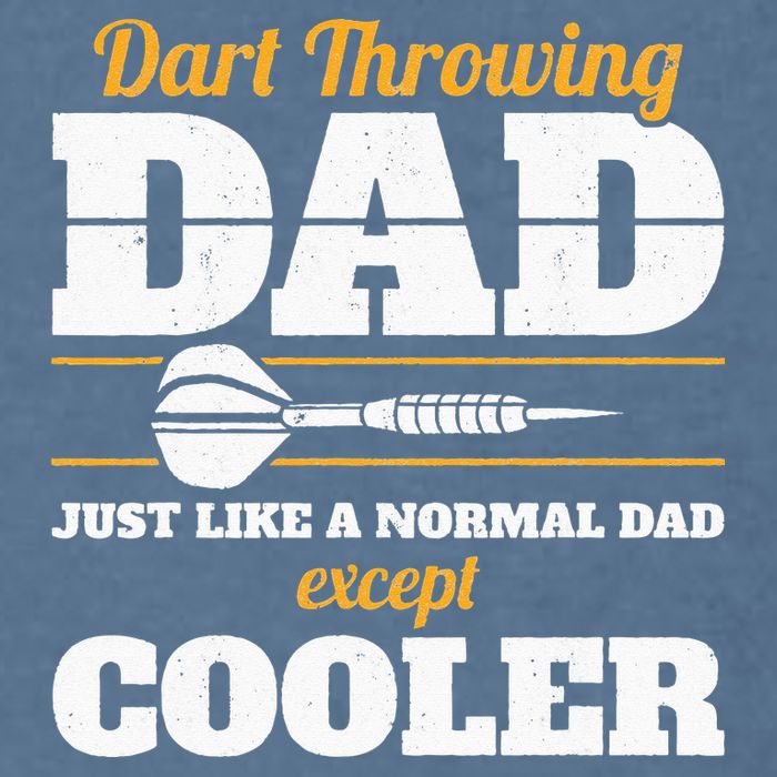 Dart Throwing Dad Dart Player Dart Club Father Darts Garment-Dyed Sweatshirt