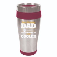 Dart Throwing Dad Dart Player Dart Club Father Darts 16oz Travel Tumbler