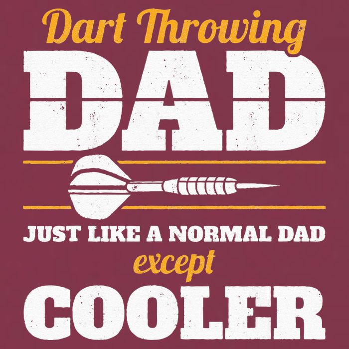 Dart Throwing Dad Dart Player Dart Club Father Darts 16oz Travel Tumbler