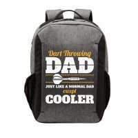 Dart Throwing Dad Dart Player Dart Club Father Darts Vector Backpack