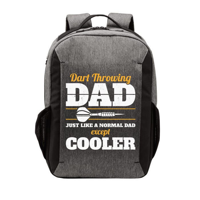 Dart Throwing Dad Dart Player Dart Club Father Darts Vector Backpack