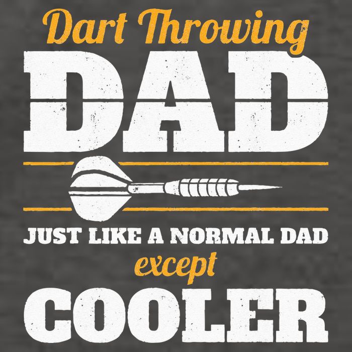 Dart Throwing Dad Dart Player Dart Club Father Darts Vector Backpack