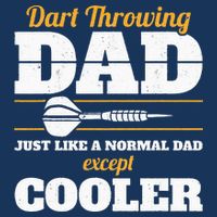 Dart Throwing Dad Dart Player Dart Club Father Darts Infant Baby Jersey Bodysuit