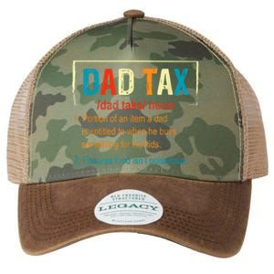 Dad Tax Definition Funny Father's Day Men Gift Legacy Tie Dye Trucker Hat