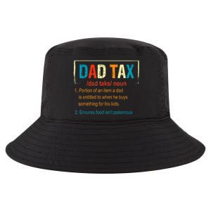 Dad Tax Definition Funny Father's Day Men Gift Cool Comfort Performance Bucket Hat