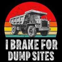 Dump Truck Driver Operator Dumping Truck Trailer Impact Tech Backpack