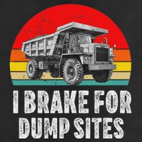 Dump Truck Driver Operator Dumping Truck Trailer Adult Drive Performance Visor