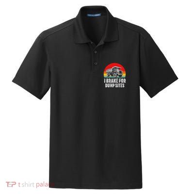 Dump Truck Driver Operator Dumping Truck Trailer Dry Zone Grid Polo