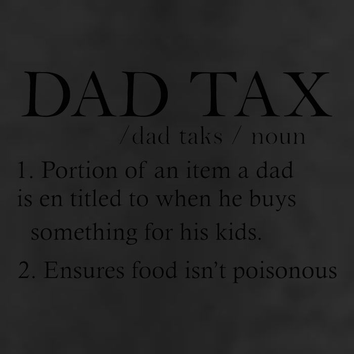Dad Tax Definition Funny Daddy Family 7 Panel Mesh Trucker Snapback Hat