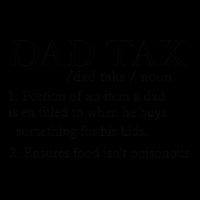 Dad Tax Definition Funny Daddy Family Drawstring Bag