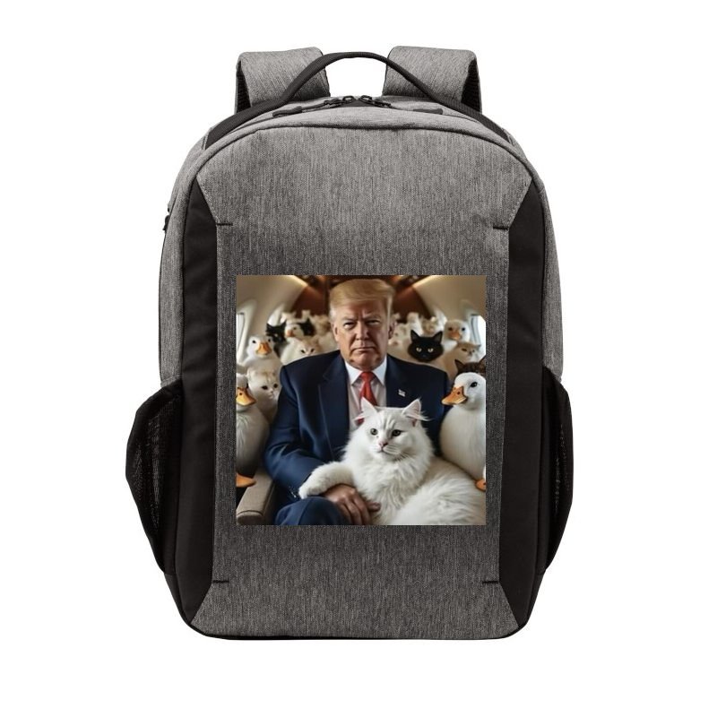 Donald Trump Duck Cat Vote 2024 Vector Backpack