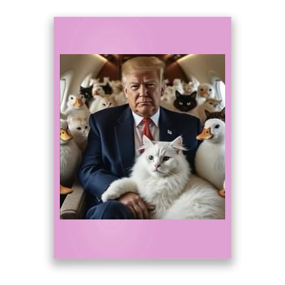 Donald Trump Duck Cat Vote 2024 Poster