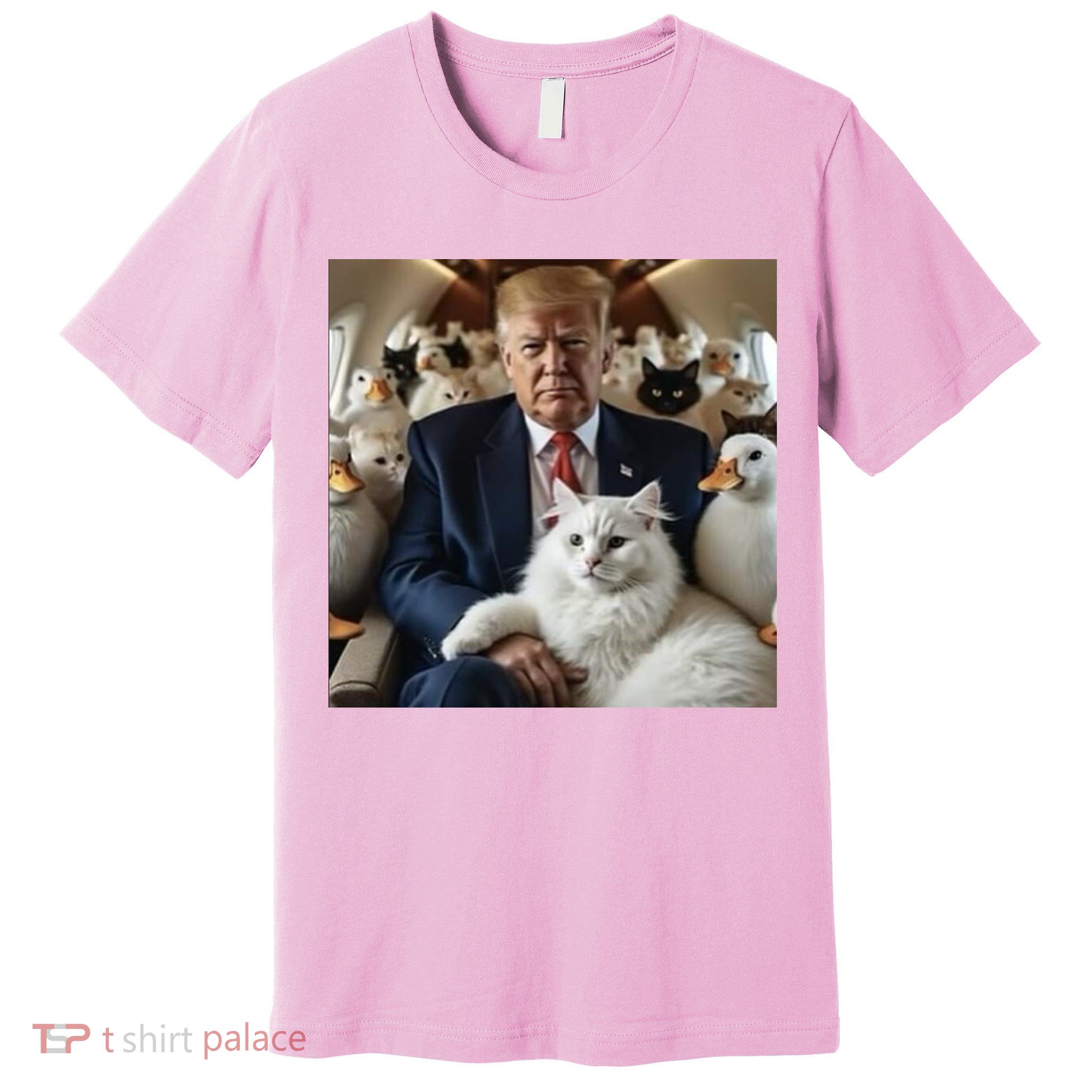 Donald Trump Duck Cat Vote 2024 Premium T-Shirt