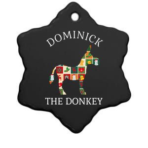 Dominick The Donkey Italian Christmas Gift Ceramic Star Ornament