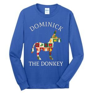 Dominick The Donkey Italian Christmas Gift Tall Long Sleeve T-Shirt