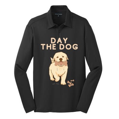 Day the Dog Silk Touch Performance Long Sleeve Polo