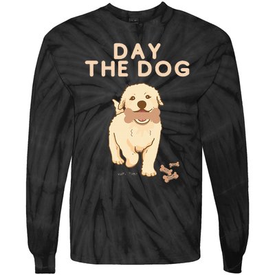 Day the Dog Tie-Dye Long Sleeve Shirt