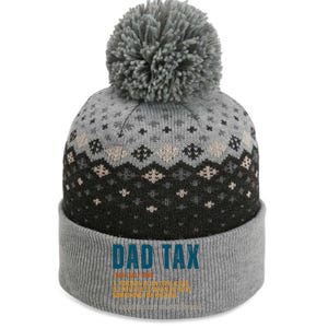 Dad Tax Definition Funny Fathers Day The Baniff Cuffed Pom Beanie