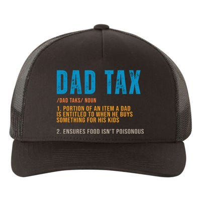 Dad Tax Definition Funny Fathers Day Yupoong Adult 5-Panel Trucker Hat