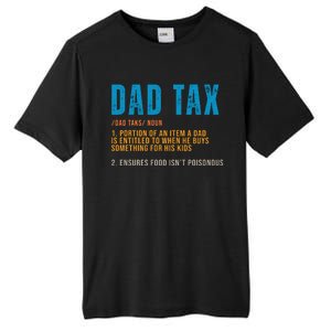 Dad Tax Definition Funny Fathers Day Tall Fusion ChromaSoft Performance T-Shirt