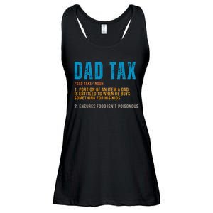 Dad Tax Definition Funny Fathers Day Ladies Essential Flowy Tank