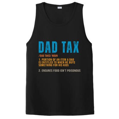 Dad Tax Definition Funny Fathers Day PosiCharge Competitor Tank