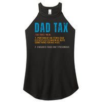 Dad Tax Definition Funny Fathers Day Women's Perfect Tri Rocker Tank