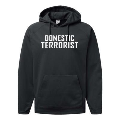 Domestic Terrorist Performance Fleece Hoodie