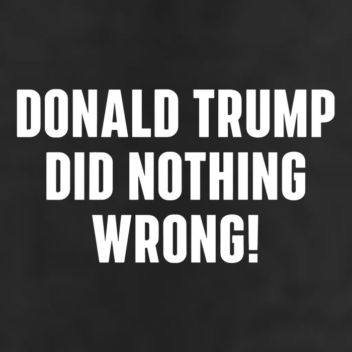 Donald Trump Did Nothing Wrong Cool Comfort Performance Bucket Hat