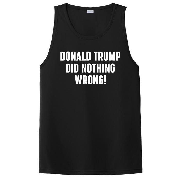 Donald Trump Did Nothing Wrong PosiCharge Competitor Tank