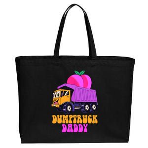 Dump Truck Daddy Funny Dumptruck Cotton Canvas Jumbo Tote