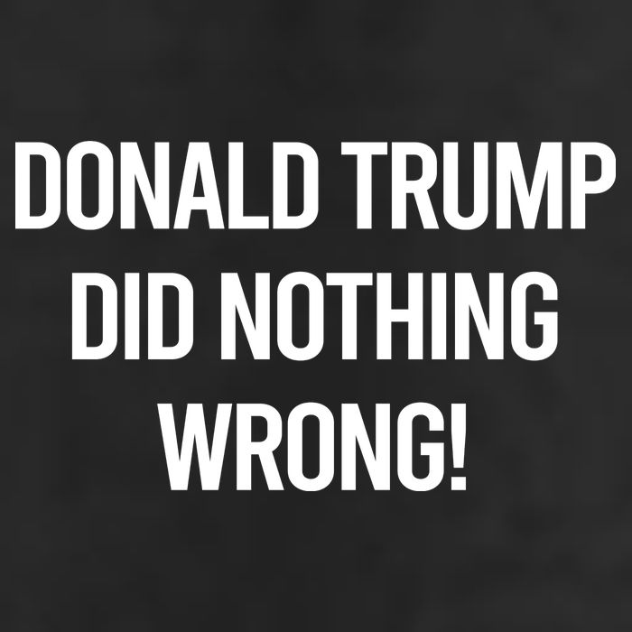 Donald Trump Did Nothing Wrong Cool Comfort Performance Bucket Hat