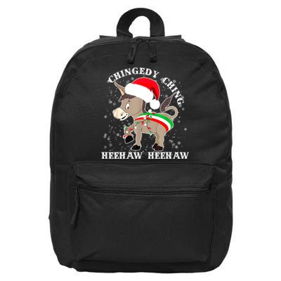 Dominick The Donkey Chingedy Ching Italian Christmas Donkey 16 in Basic Backpack