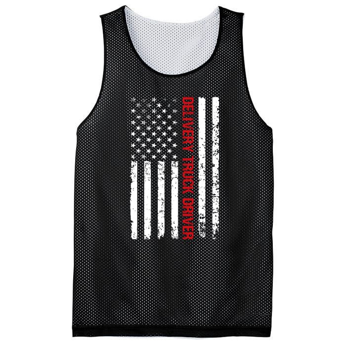 Delivery Truck Driver Funny Mesh Reversible Basketball Jersey Tank