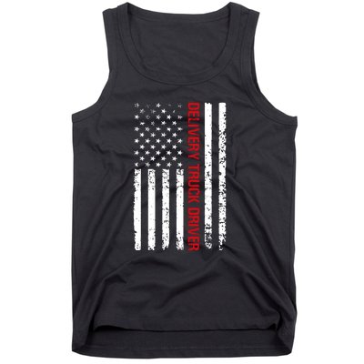 Delivery Truck Driver Funny Tank Top