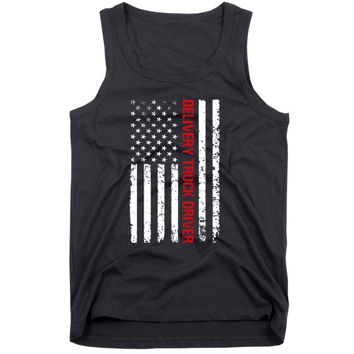 Delivery Truck Driver Funny Tank Top