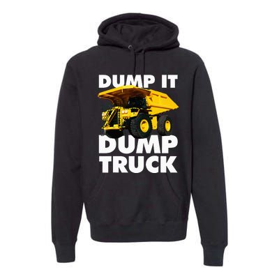 Dump Truck Premium Hoodie