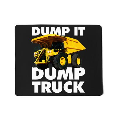 Dump Truck Mousepad