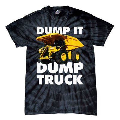 Dump Truck Tie-Dye T-Shirt