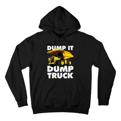 Dump Truck Tall Hoodie