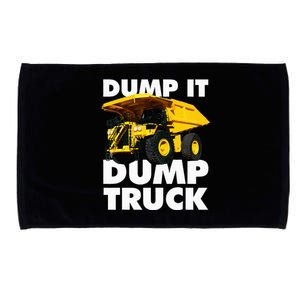 Dump Truck Microfiber Hand Towel