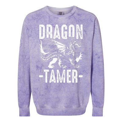 Dragon Tamer Colorblast Crewneck Sweatshirt