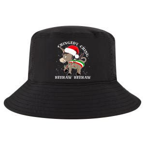 Dominick The Donkey Chingedy Ching Italian Christmas Donkey Cool Comfort Performance Bucket Hat