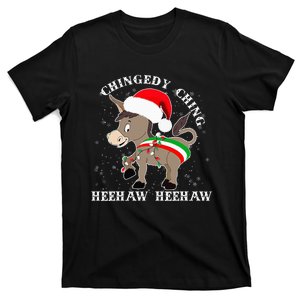 Dominick The Donkey Chingedy Ching Italian Christmas Donkey T-Shirt