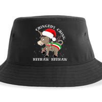 Dominick The Donkey Chingedy Ching Italian Christmas Donkey Sustainable Bucket Hat