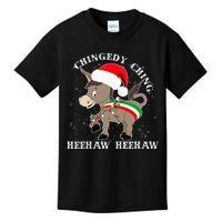 Dominick The Donkey Chingedy Ching Italian Christmas Donkey Kids T-Shirt