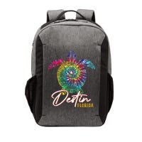 Destin Tie Dye Sea Turtle Florida Matching Family Vacation Vector Backpack