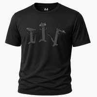 Dancing Toothless Dragon Funny Meme Cooling Performance Crew T-Shirt