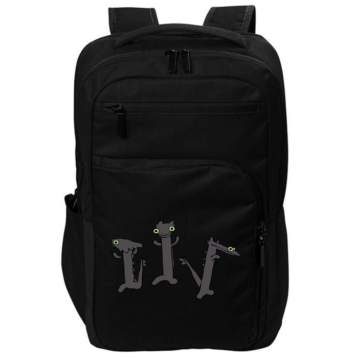Dancing Toothless Dragon Funny Meme Impact Tech Backpack
